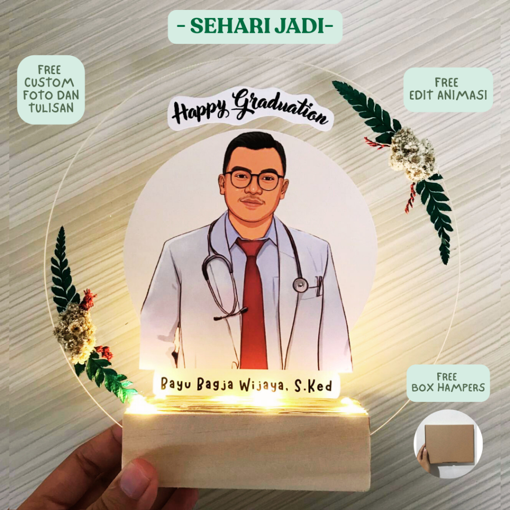 akrilik 15x20 kado wisuda , gift wisuda , Happy Graduation, Happy Birthday, gift , gift Graduation,