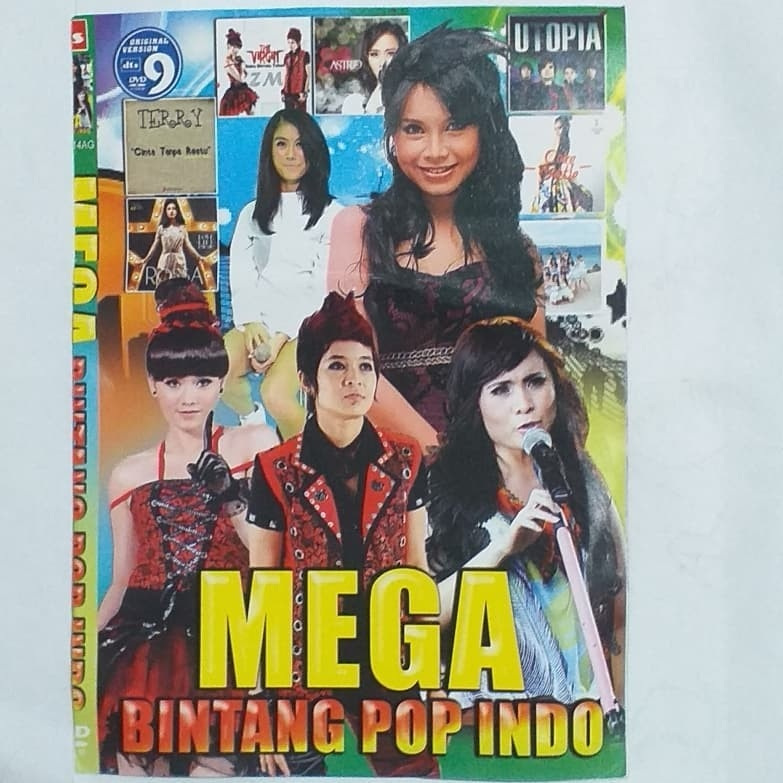 Kaset Video Lagu Mega Bintang Pop Indo