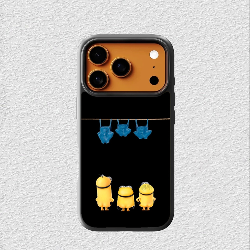 Case Hybrid Casing Softcase iphone 17 16 15 14 13 12 11 Pro Max Mini Plus X Xs Max XR Minions Londry