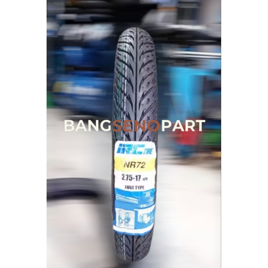 Ban Irc Nr72 ring 17 Tubetype / Bukan Tubeles ban Motor Astrea Revo Vega Supra Jupiter Satria ban ir