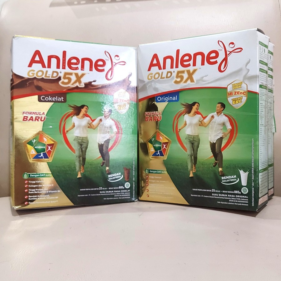 Anlene Gold 5X 825gr Susu Dewasa - Susu Anlene Gold