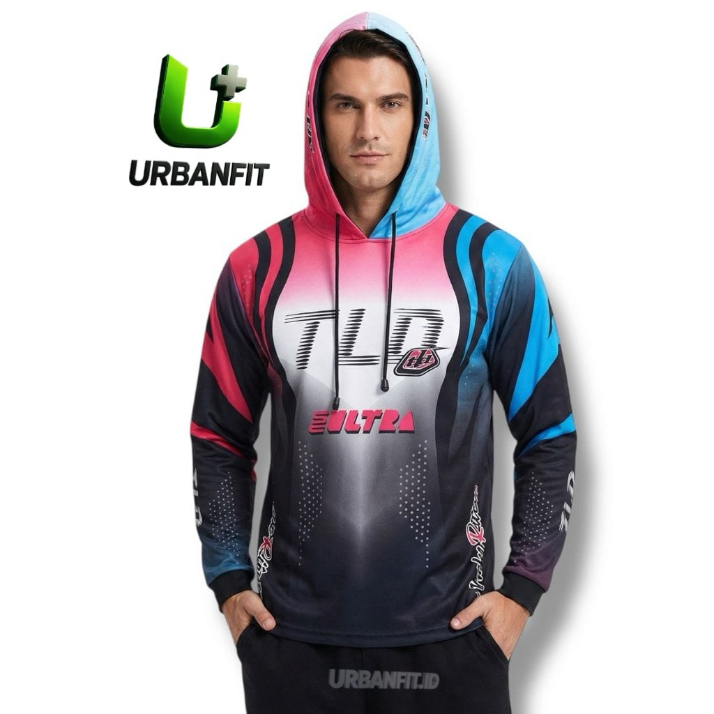 JERSEY CROSS/JERSEY SEPEDA/JERSEY OLAHRAGA/SPORT/ATASAN MOTOR TRAIL/RACING/HOODIE MOTOR CROSS