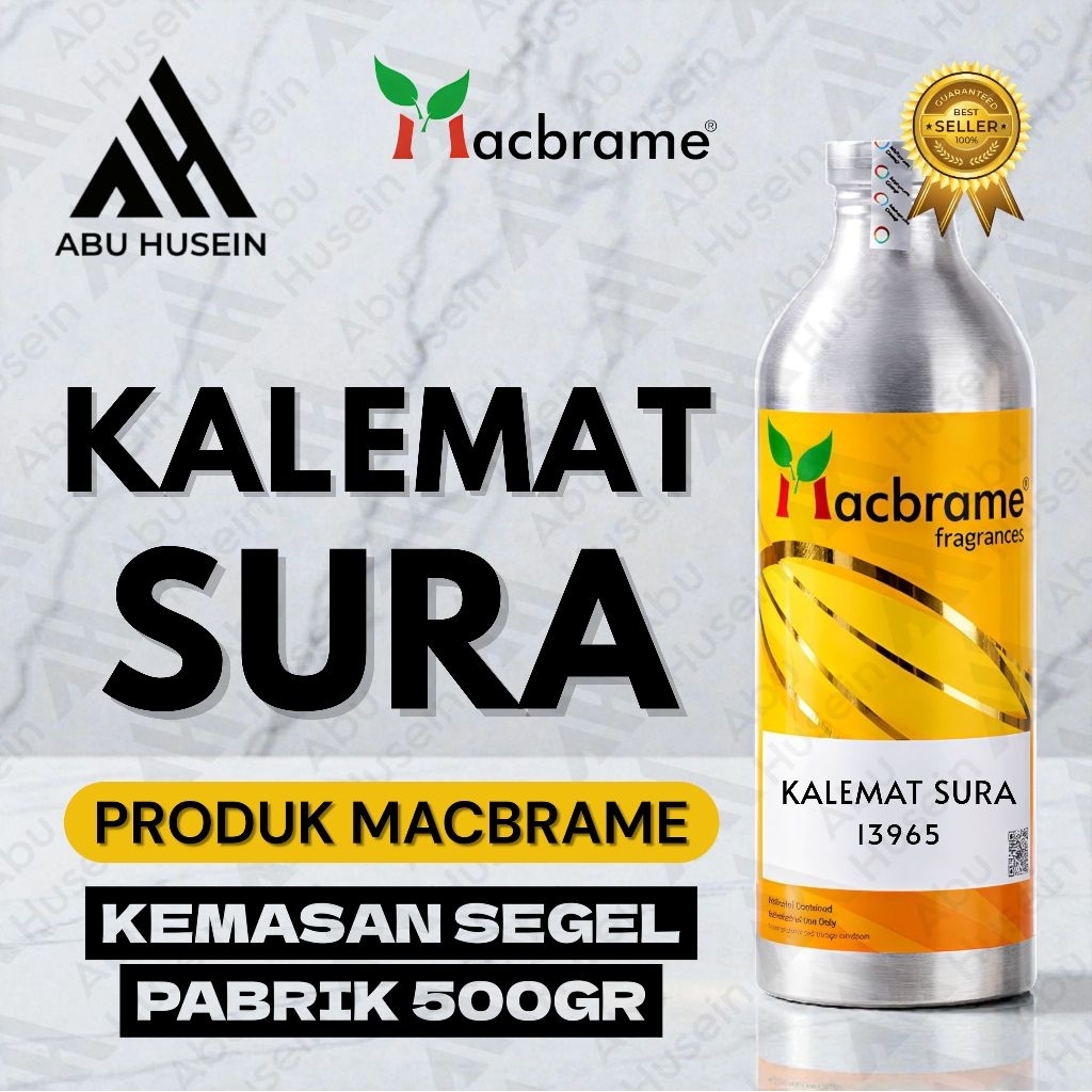 KALEMAT SURA/AL KHANJAR 250ML / 500ML PRODUK MACBRAME SEGEL PABRIK (untuk keterangan baca deskripsi 