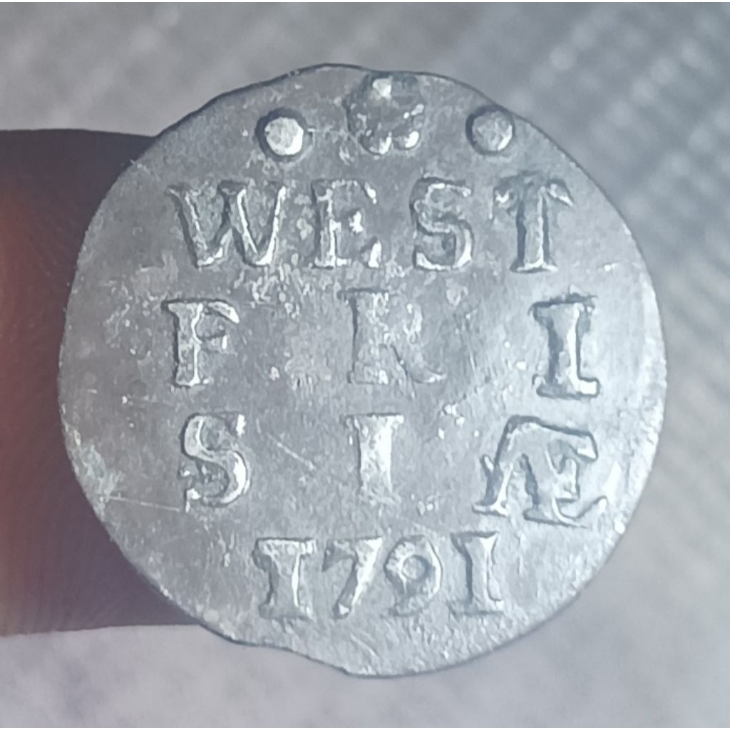 koin silver 2stuiver 1791