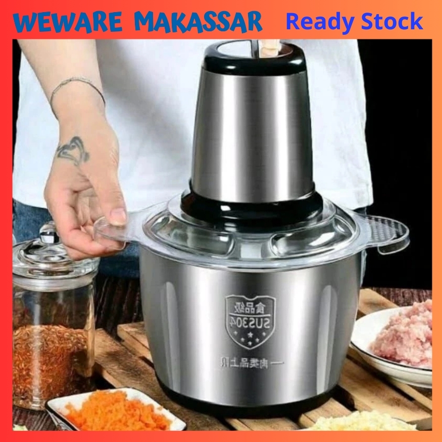 Chopper Stainless Blender Daging Serbaguna SQRS 188