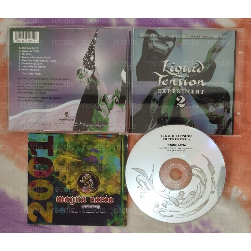 Liquid Tension Experiment 2, 1st press US - CD