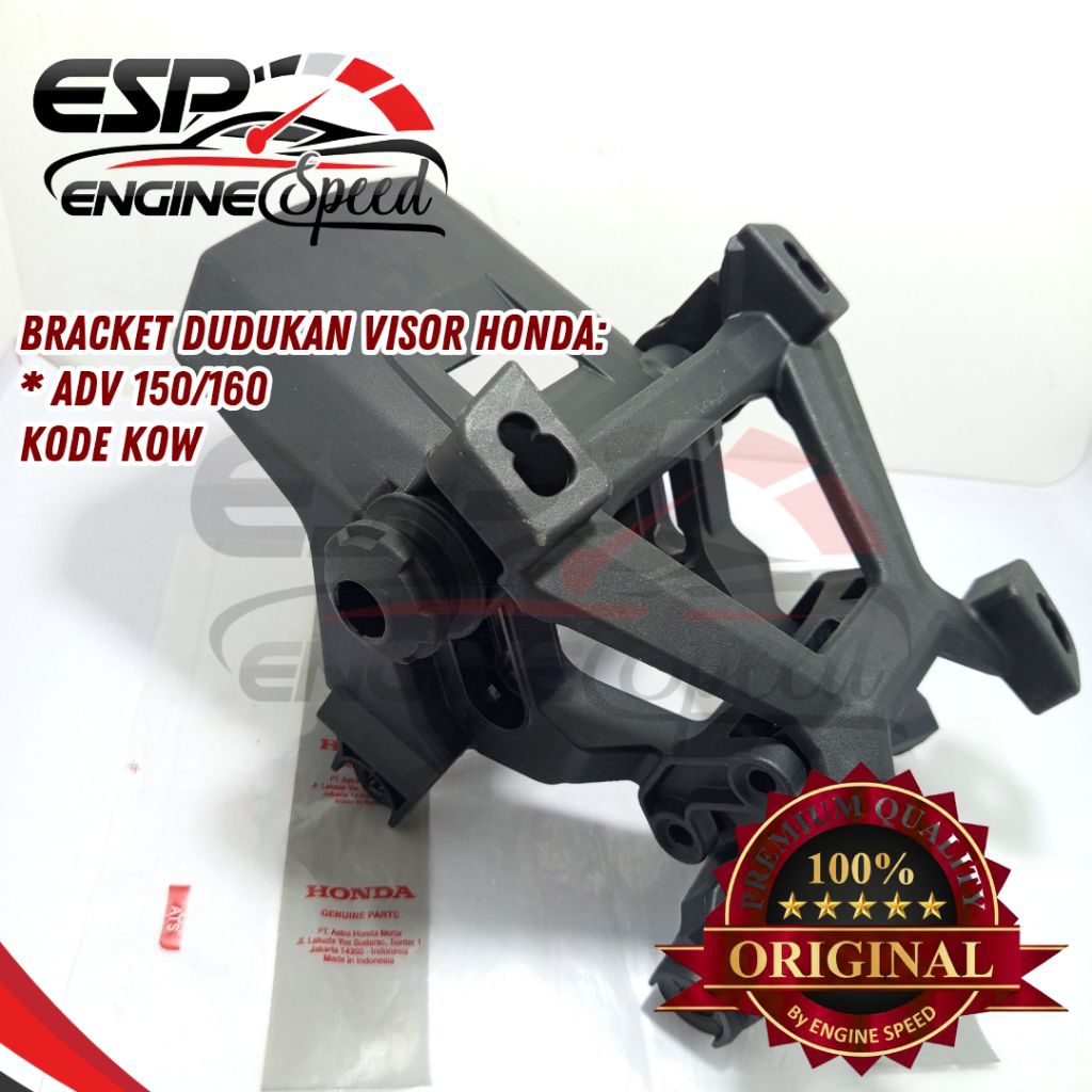 Bracket Dudukan visor Honda Adv 150/160 kode KOW original