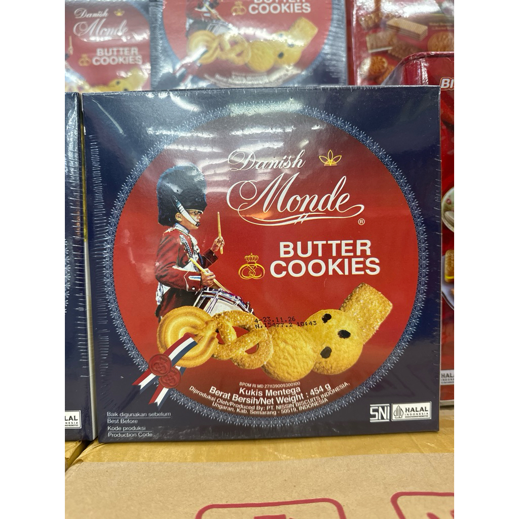 MONDE BUTTER COOKIES 454GR