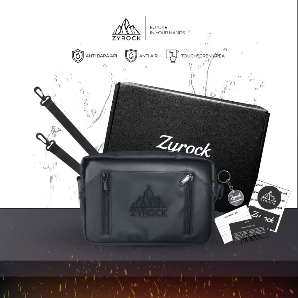 Zyrock Premium Touch Handbag Waterproof Stylish Tas Selempang Pria