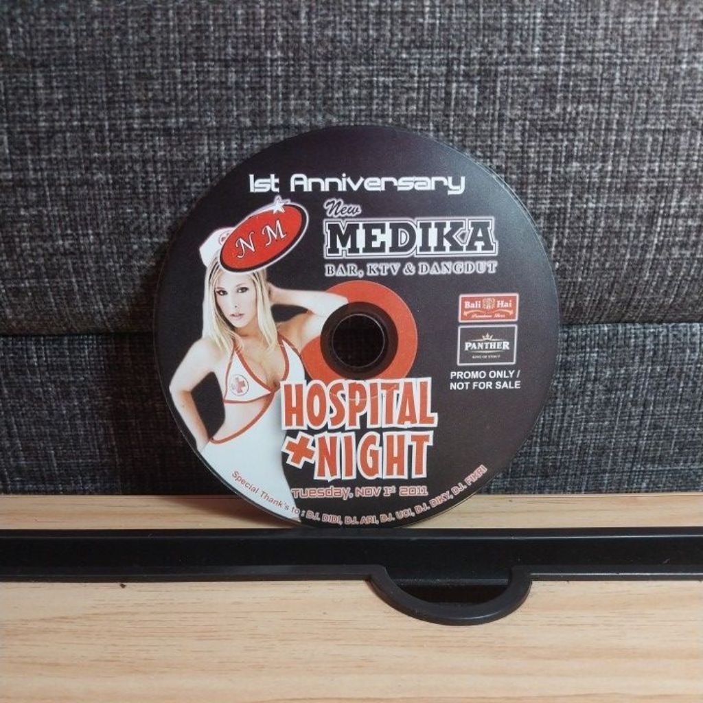 CD "Hospital Night"/Original/CD Only tanpa Mika + Tanpa Cover