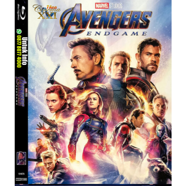 Kaset Film DVD Box Office Barat  : Avengers Endgame (2019)