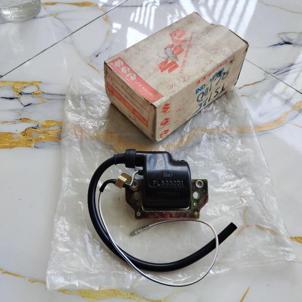 Koil Suzuki Ts125 Ts100 Rgr Rc100 Sprinter A100 Rc80 Bravo Crystal Original Nos Suzuki Sgp