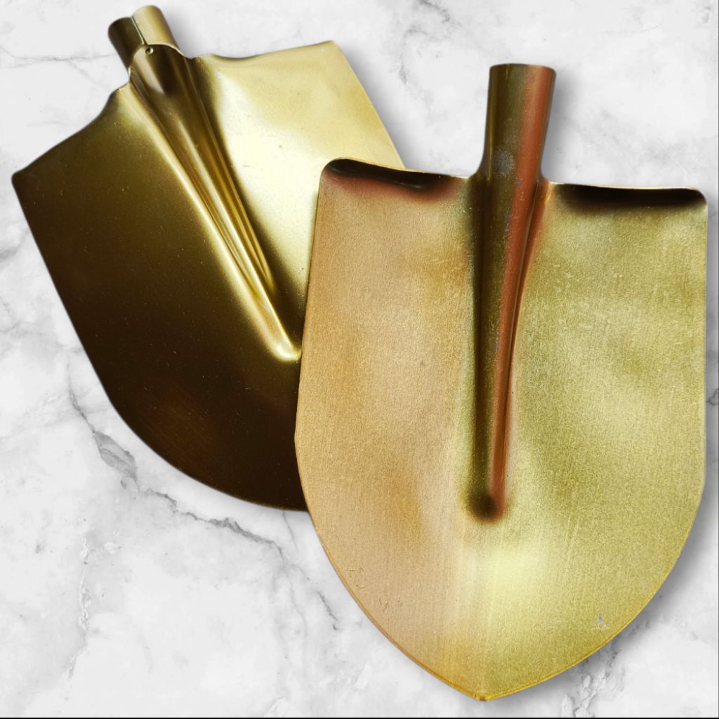 Kepala Sekop/Mata Sekop/Sekop tanpa gagang/Sekop lancip Bahan Besi Ketebalan 1mm untuk Sekop Pasir, 