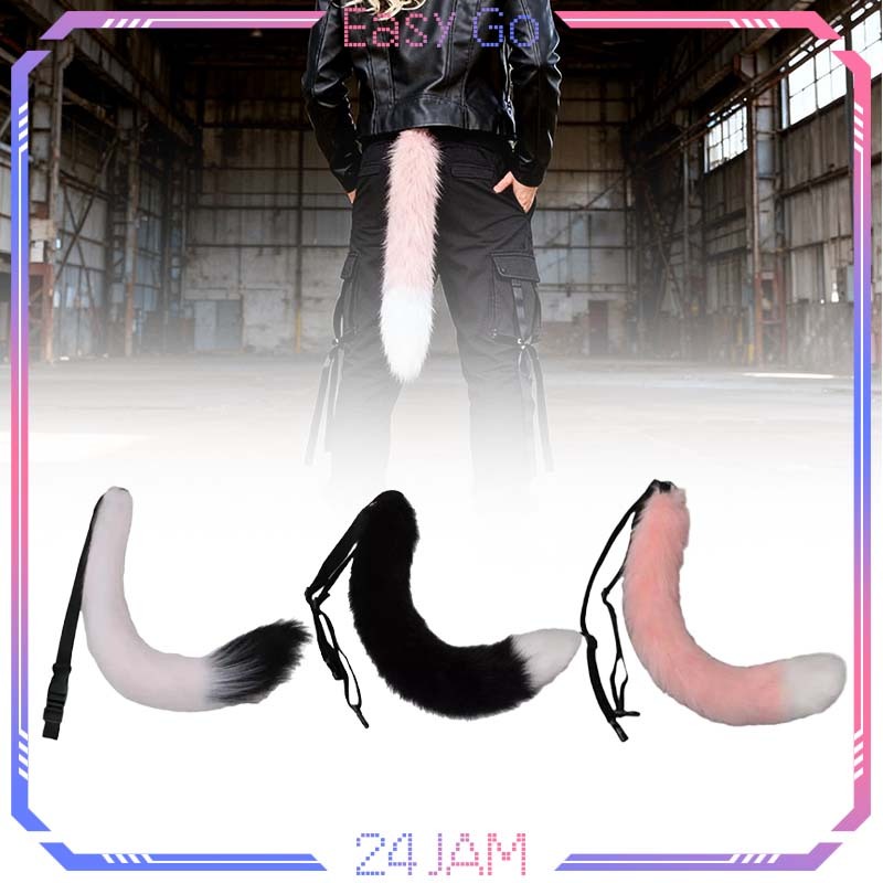 Buntut Cosplay Ekor Rubah Cosplay Anime Tail Fox Tail Cosplay Untuk Cosplay Halloween