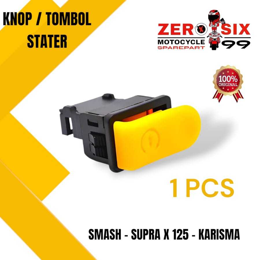 KNOP / TOMBOL SAKLAR STATER MOTOR HONDA - KARISMA , SUPRA X 125 , VARIO , SMASH , SHOGUN