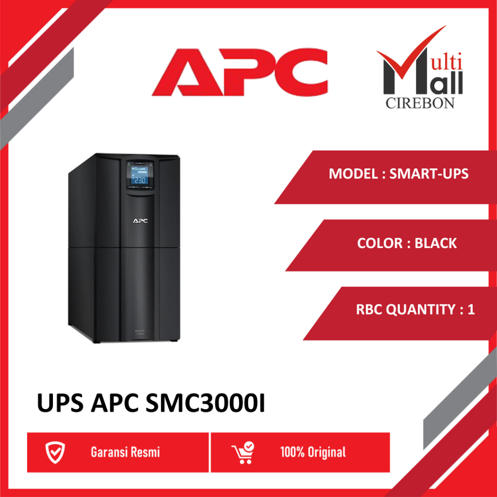 POWER APC UPS SMC3000I 3000VA