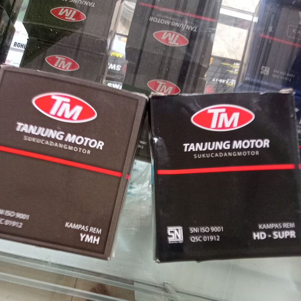 kampas rem TANJUNG MOTOR untuk yamaha dan honda
