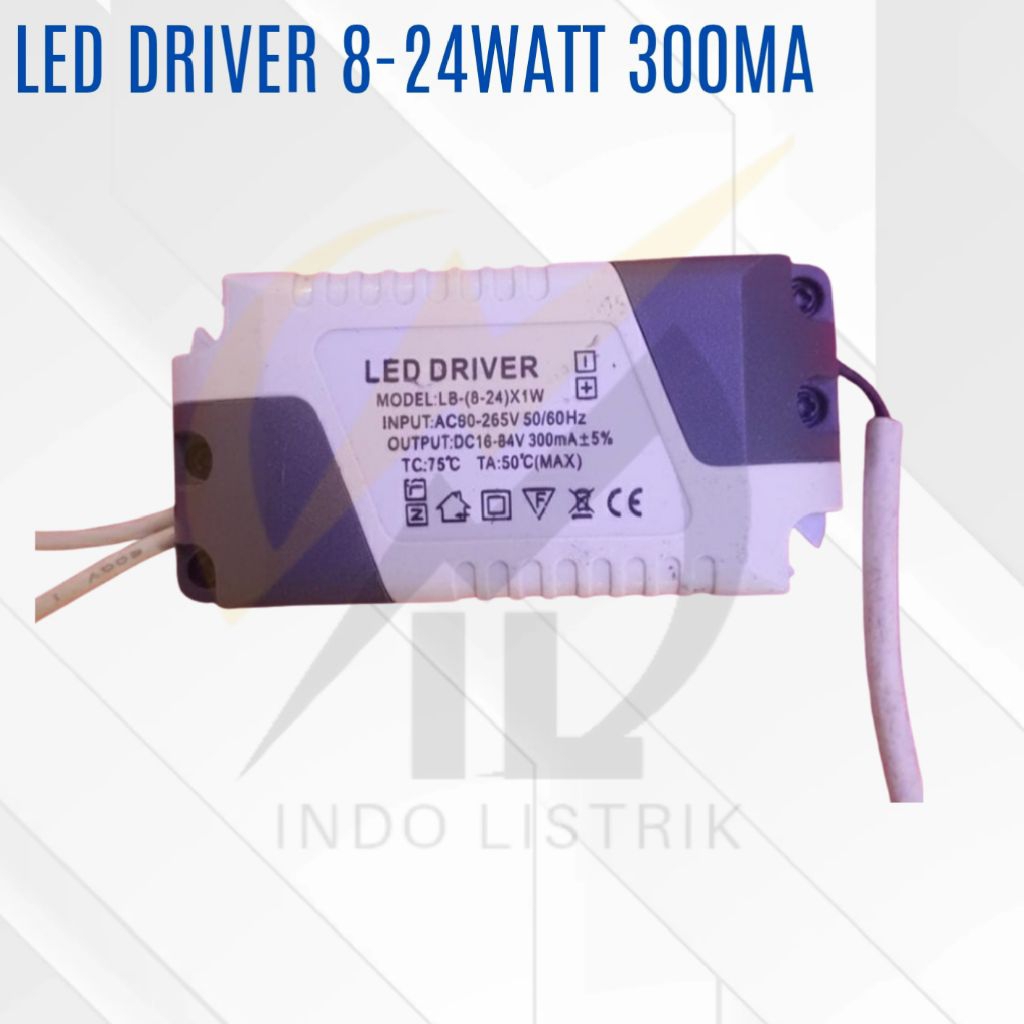 Led Driver Downlight 8-24w 300ma / Led Driver Downlight 24w 300ma