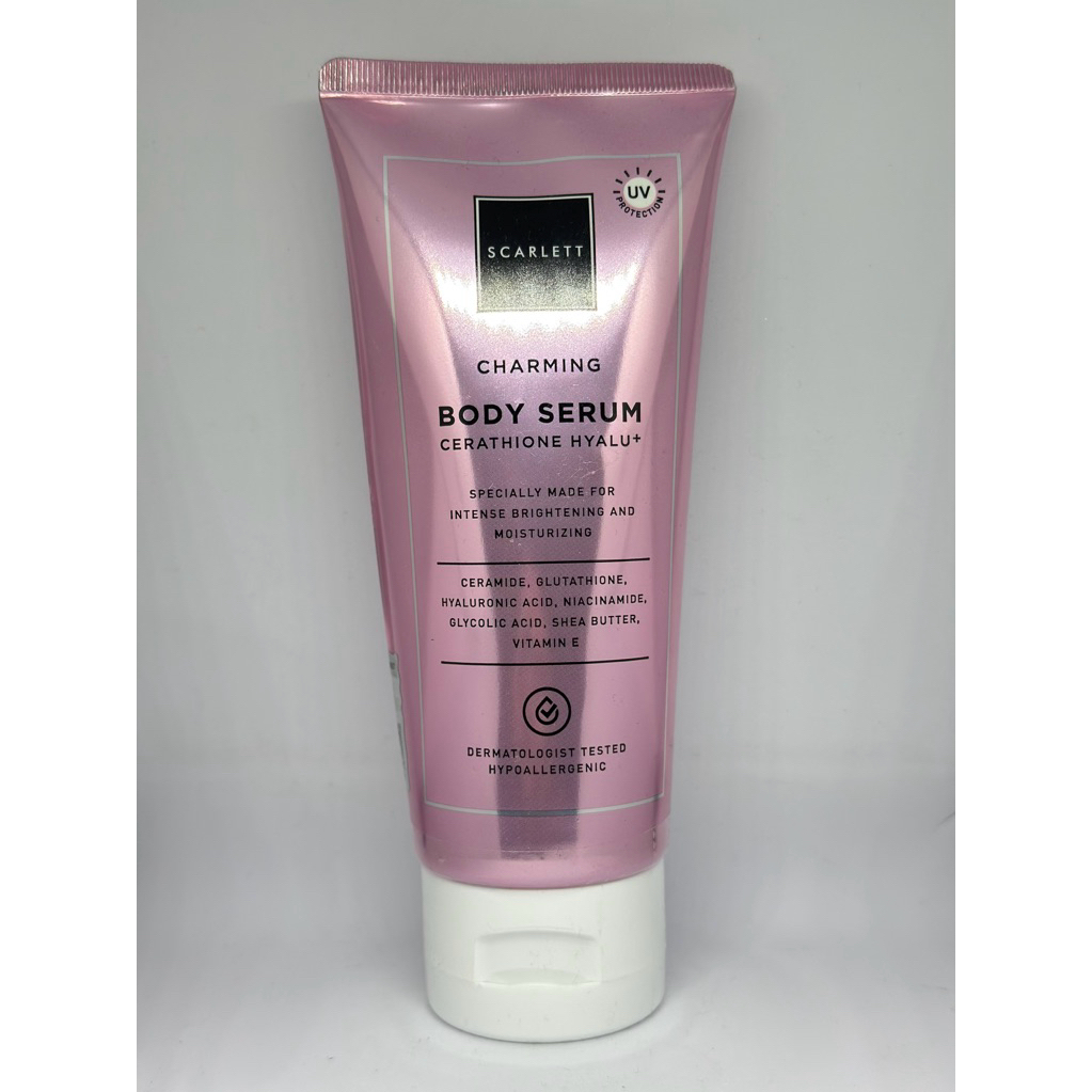 [ORIGINAL] Scarlett Brightening Body Lotion | Body Serum AHA - Charming | Romansa | Loving