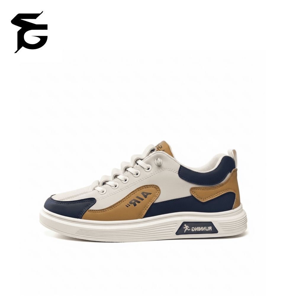 Fashgenics Sepatu Sneakers Toyohashi Putih Kets Pria Wanita Kasual Ringan Kekinian Snekers