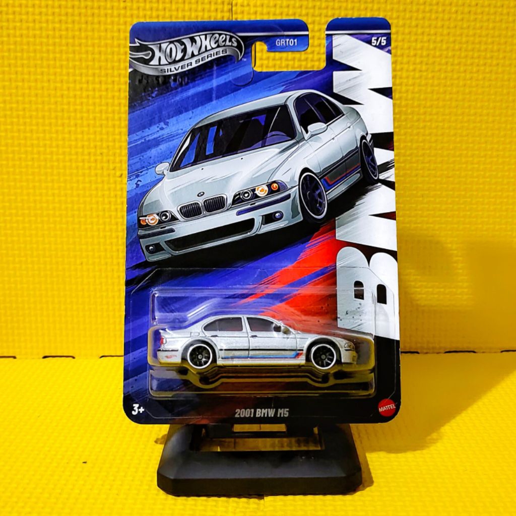 Hot Wheels BMW Silver Series 2001 BMW M5 Silver