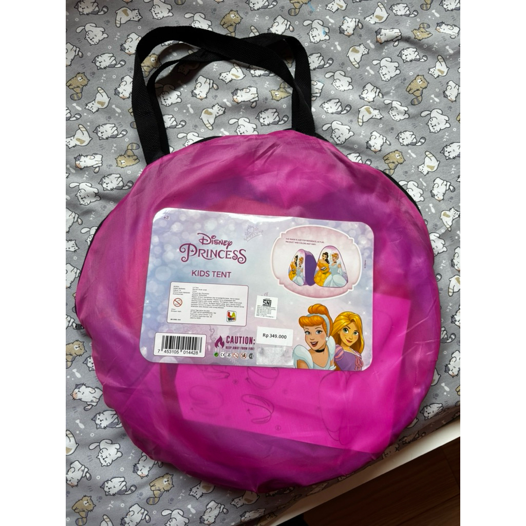 Disney Princess Tent Tenda Princess Cinderella anak anak