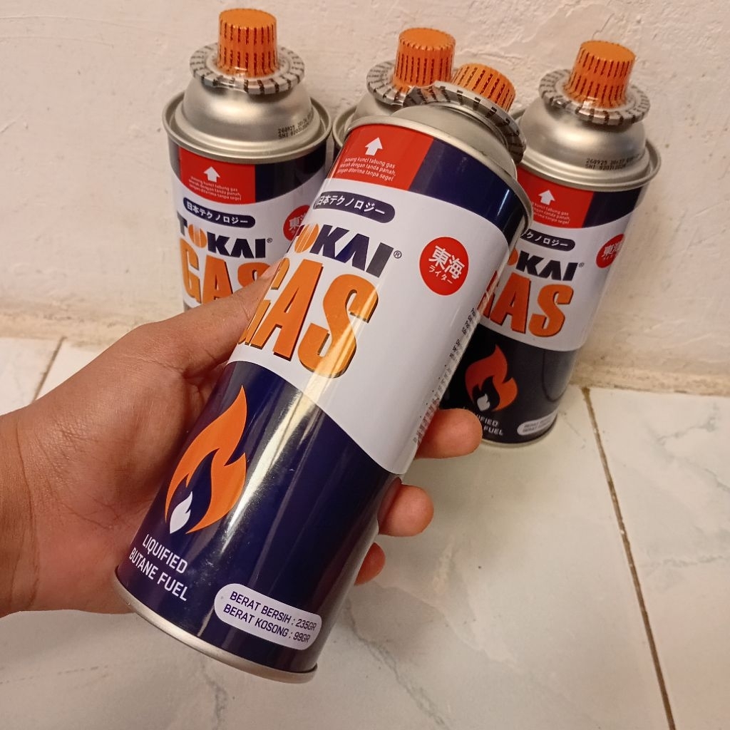 Tokai Tabung Gas Mini . Gas Kaleng portable camping