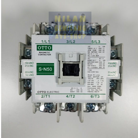 MAGNETIC CONTACTOR SN-50