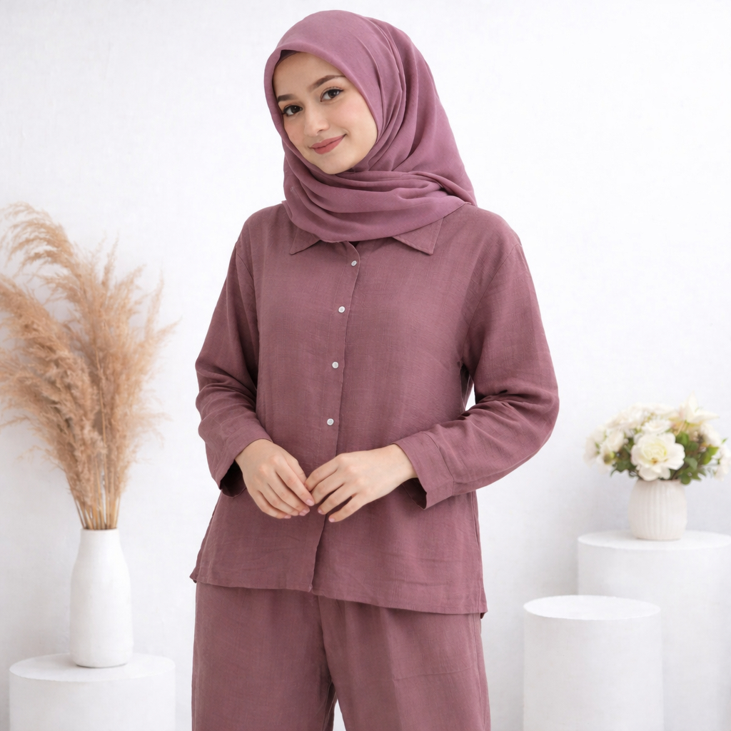 Setelan Polos CPLP Wanita Merk Liana