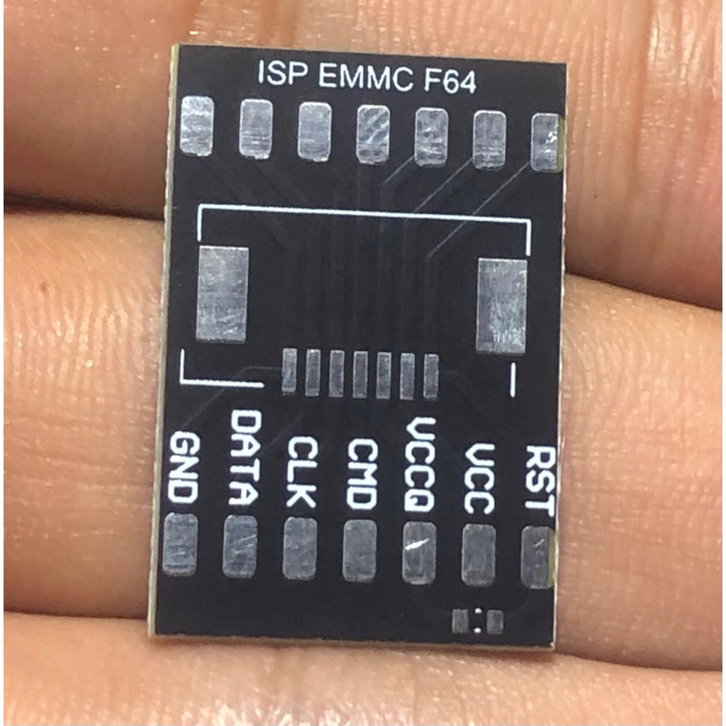 PCB ISP EMMC F64 / PCB ISP EMMC UNIVERSAL