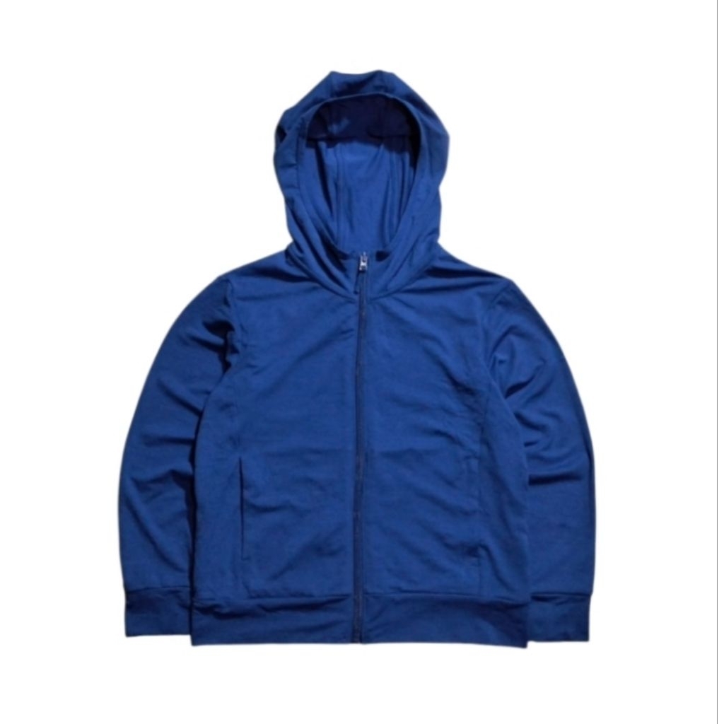 UNIQLO UV PROTECTION AIRISM kids jacket running size 130 fit 7 - 8 th (P50xL41)