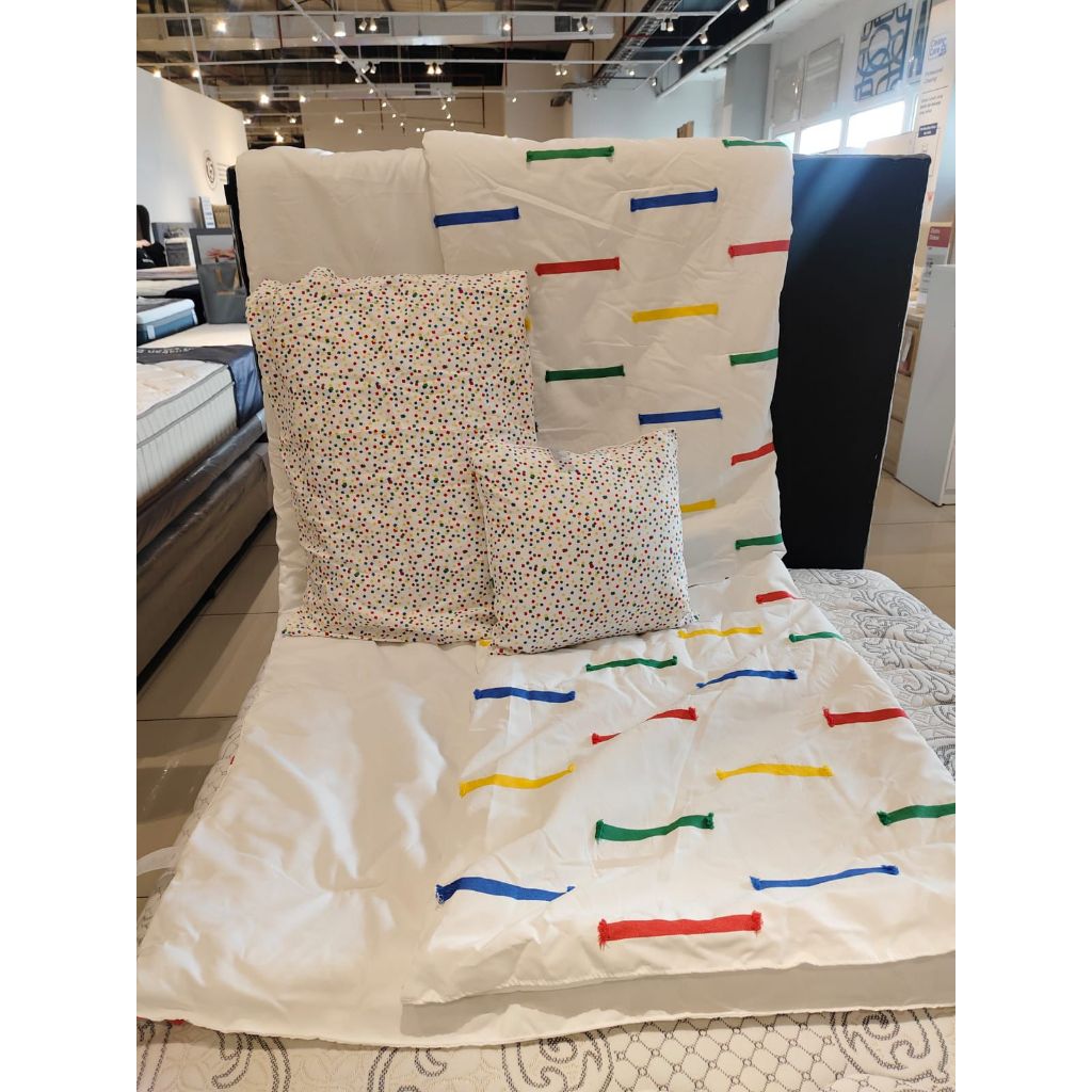 INFORMA BED COVER WARD BEDDING SET MICROFIBER 120x200x30cm - Include Sarban+Sargul+Sprei+Bedcover