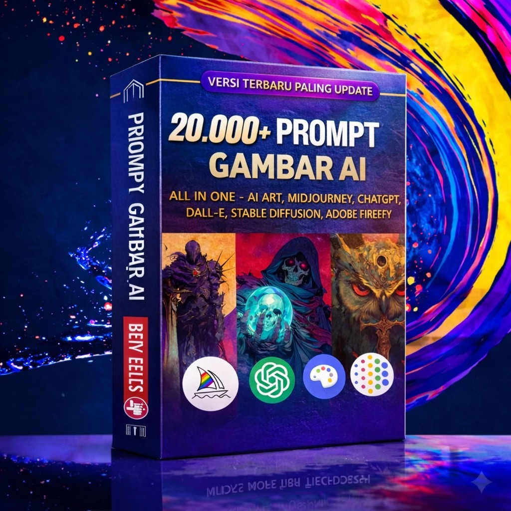 20.000+ Prompt Gambar AI All in One - AI Art, Midjourney, ChatGPT, Dall-E, Stable Diffusion, Adobe F