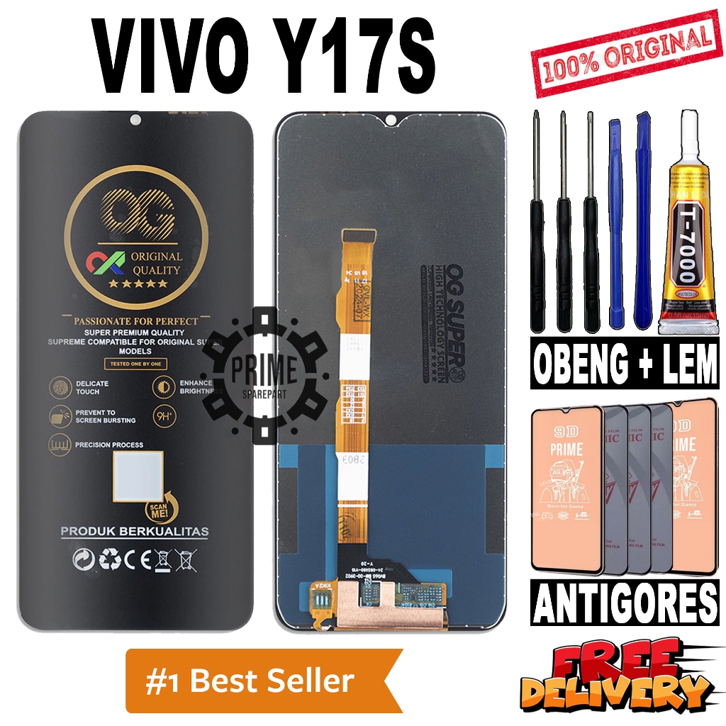 LCD TOUCHSCREEN VIVO Y17S ORIGINAL OEM LCD VIVO Y17S FULLSET