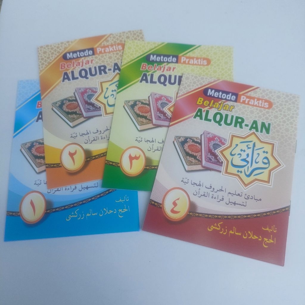 [Bisa beli satuan] Qiroati Lengkap Jilid 1–10 | Metode Belajar Al-Qur’an Cepat