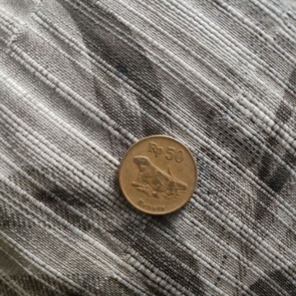 duit koin kuno receh komodo