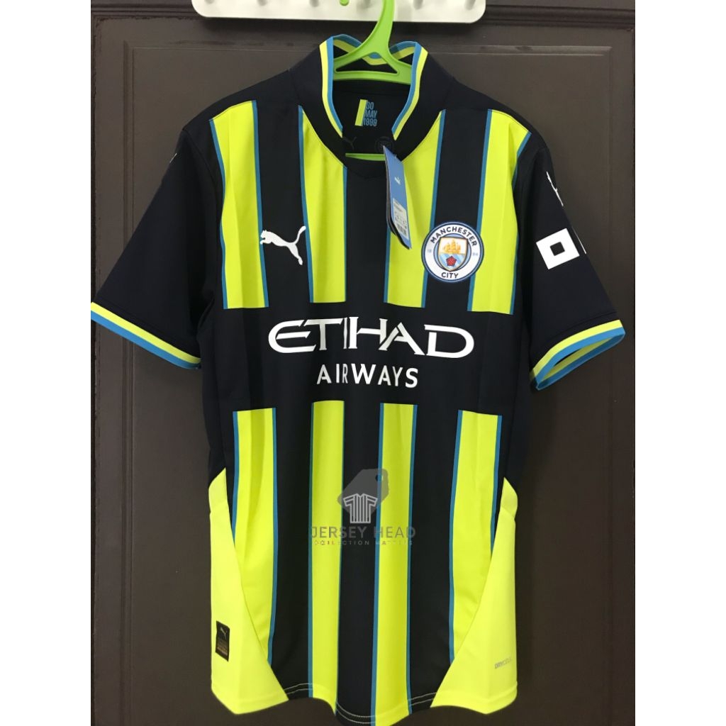 Manchester City MCFC Puma Away Jersey 2024-25 77508602 - Original Genuine Away Kit - M