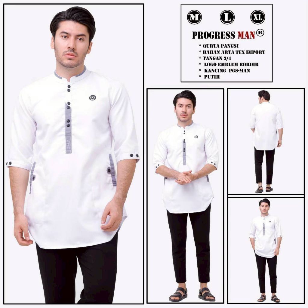 Koko Kurta Pakistan Model Pangsi Bahan Original Premium