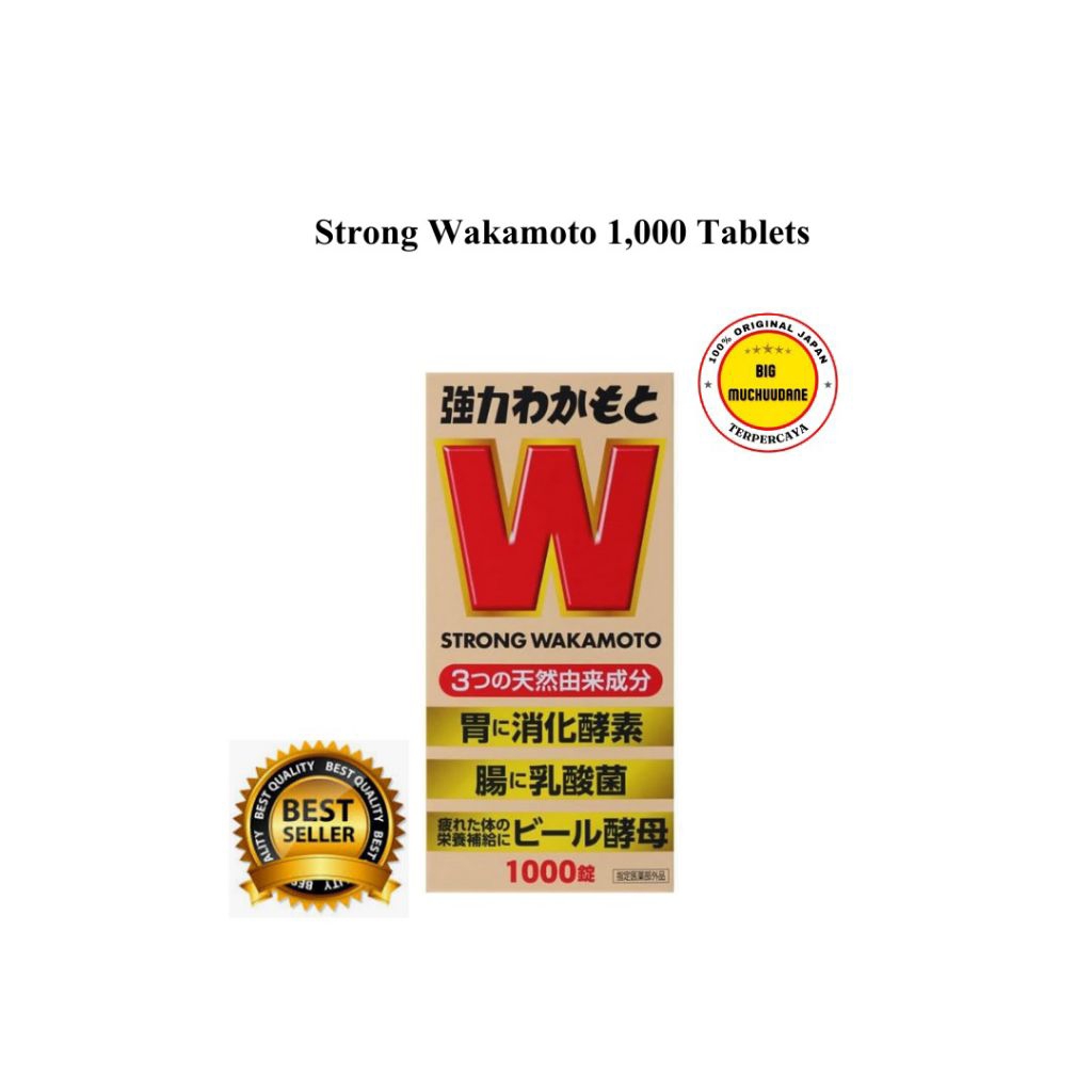Strong Wakamoto 1000 Tablet Original Jepang