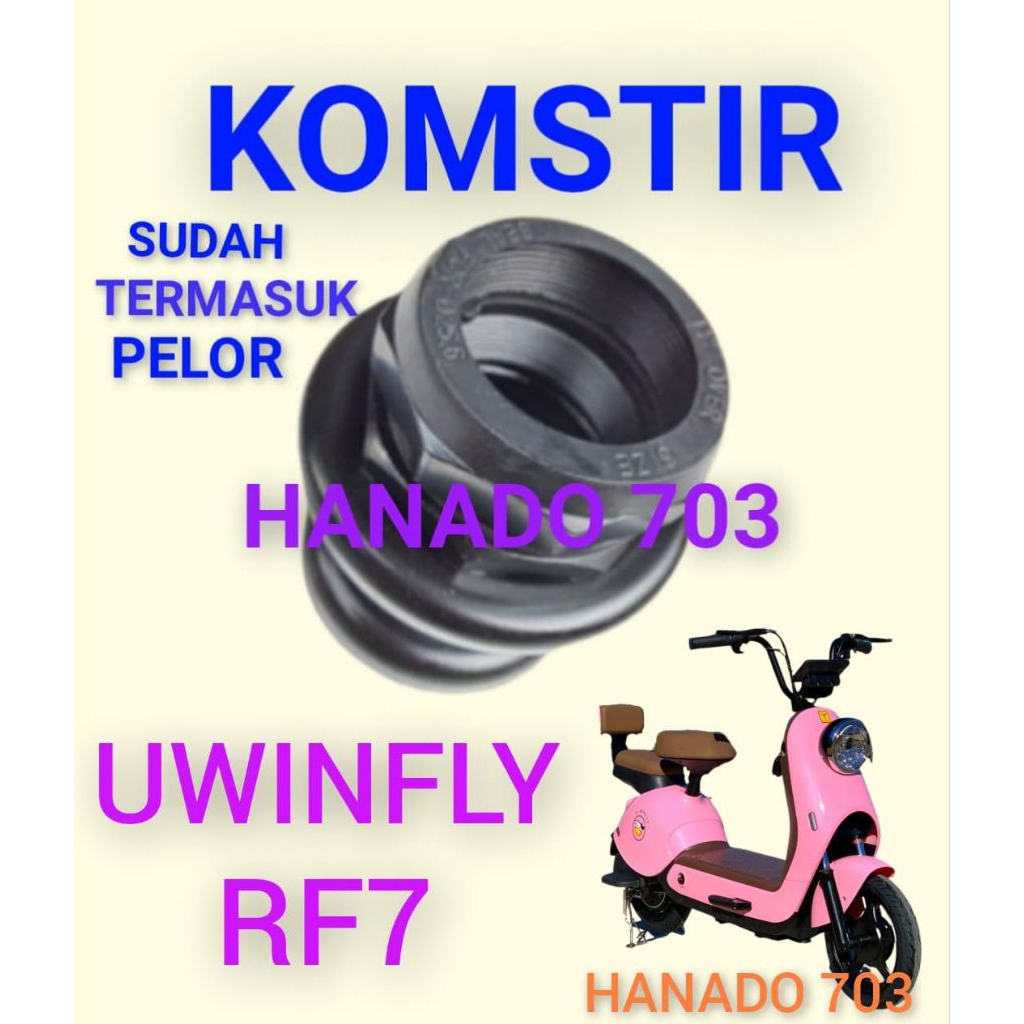 komstir sepeda listrik uwinfly RF 7 kones headset komfork sepeda listrik uwinfly rf7