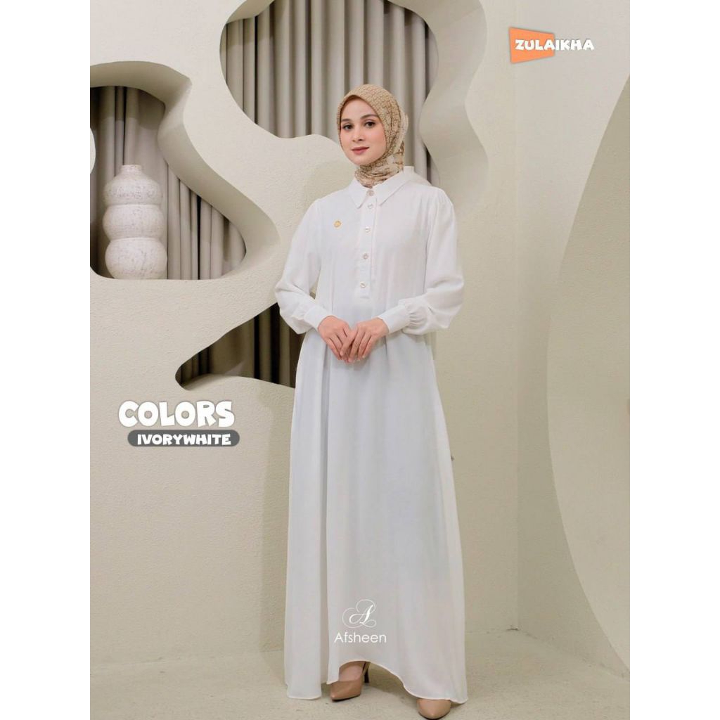 Gamis Putih Ori/Jumbo/Promo gamis