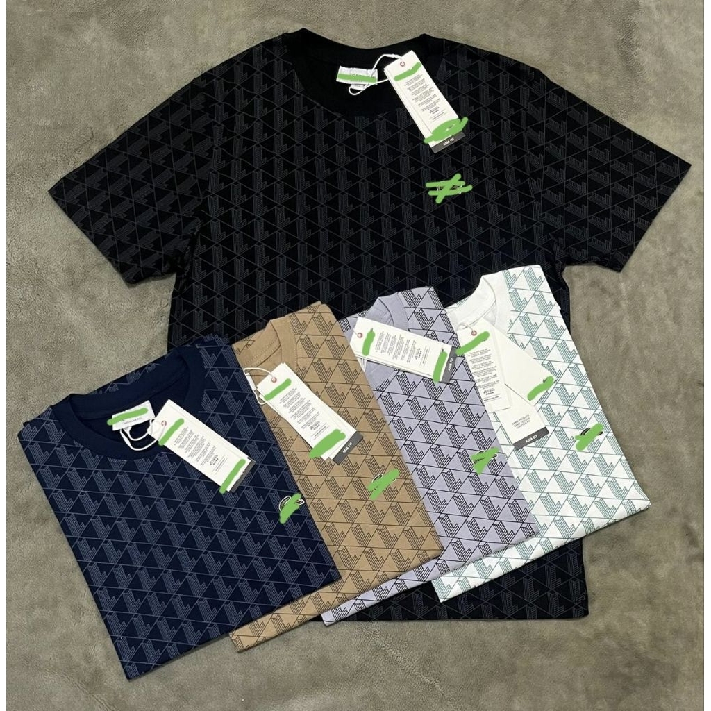 ( BUAYYA ) AMD 906 KAOS LC PRIA LENGAN PENDEK LOGO BORDIR