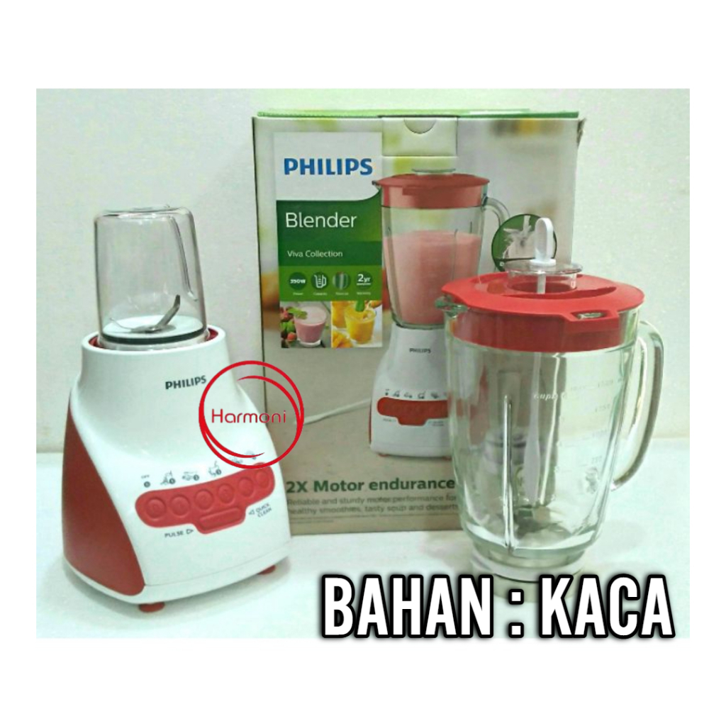 BLENDER PHILIPS KACA 2 LITER BLENDER PHILIPS BELING 2 LITER HR2115