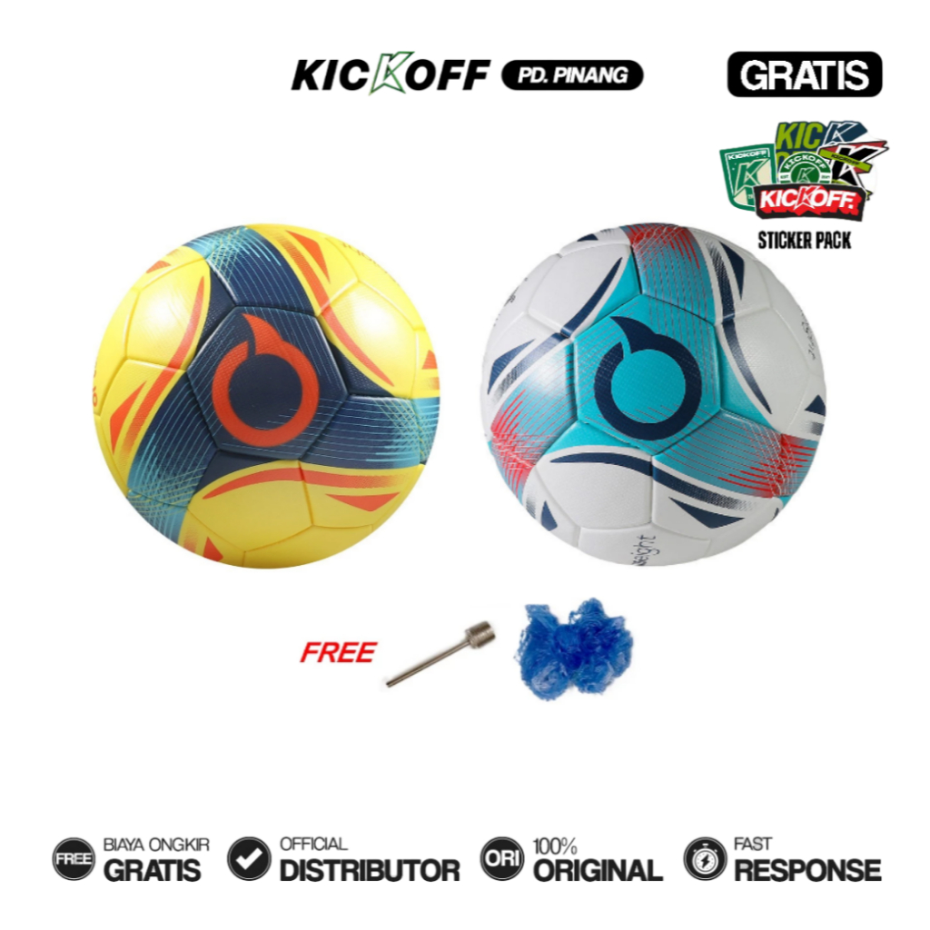 BOLA SEPAK ORTUSEIGHT / BOLA SOCCER ORTUSEIGHT TYPHOON FB BALL