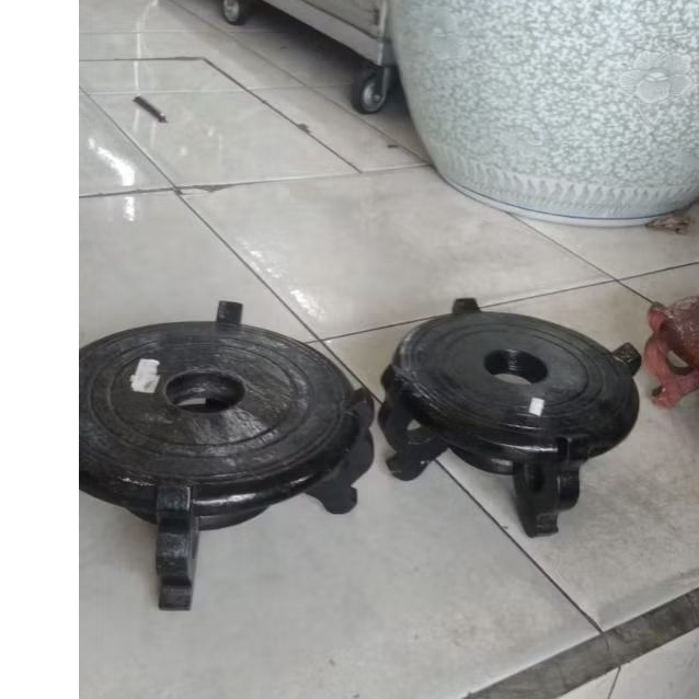 Tatakan guci vas atau pajangan/kaki Kayu untuk guci vas dan pajangan