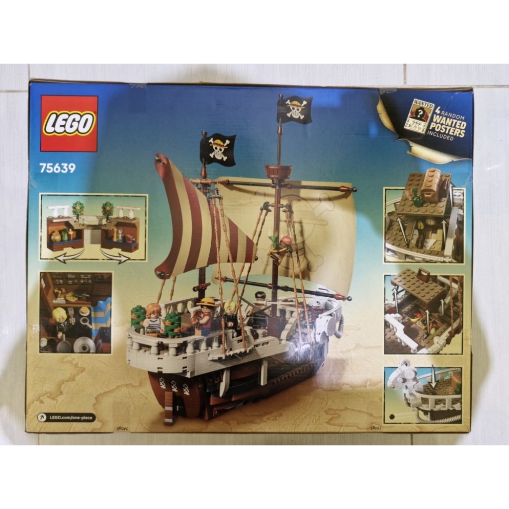 Lego x one piece 75639 the going merry pirate ship