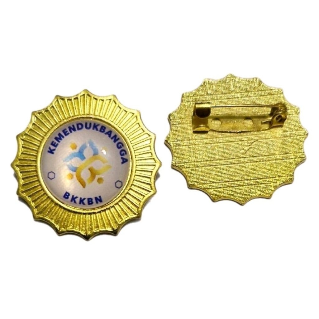 PIN BKKBN - LENCANA BKKBN MODEL MATAHARI