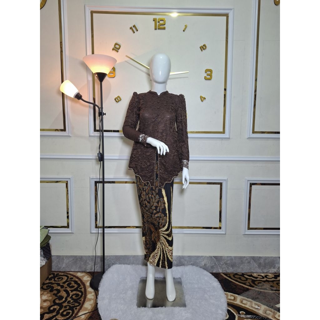 Kebaya Kancing Brokat Kebaya Wisuda Kebaya Pesta Kebaya Wanita Kekinian