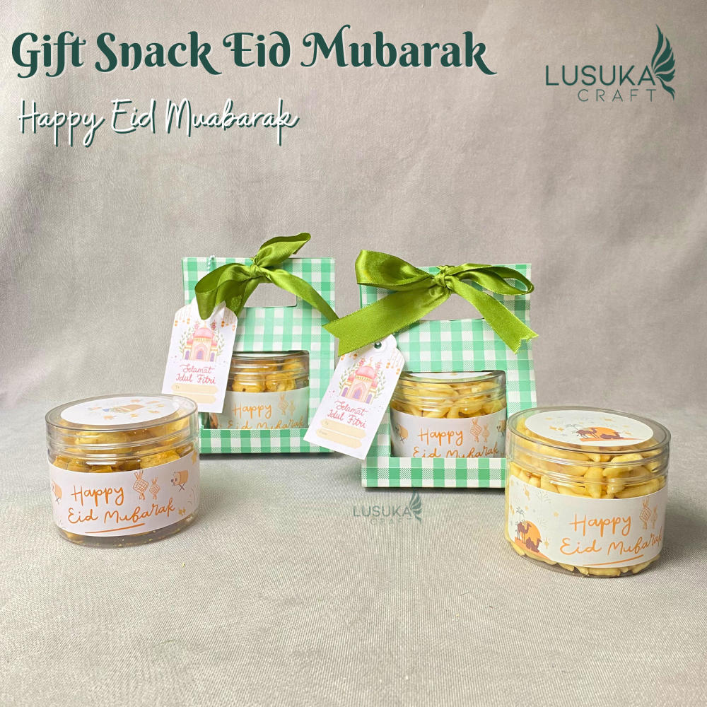 Gift Snack Eid Mubarak Lebaran Gift Hadiah kado hari raya jajan hari raya idul fitri