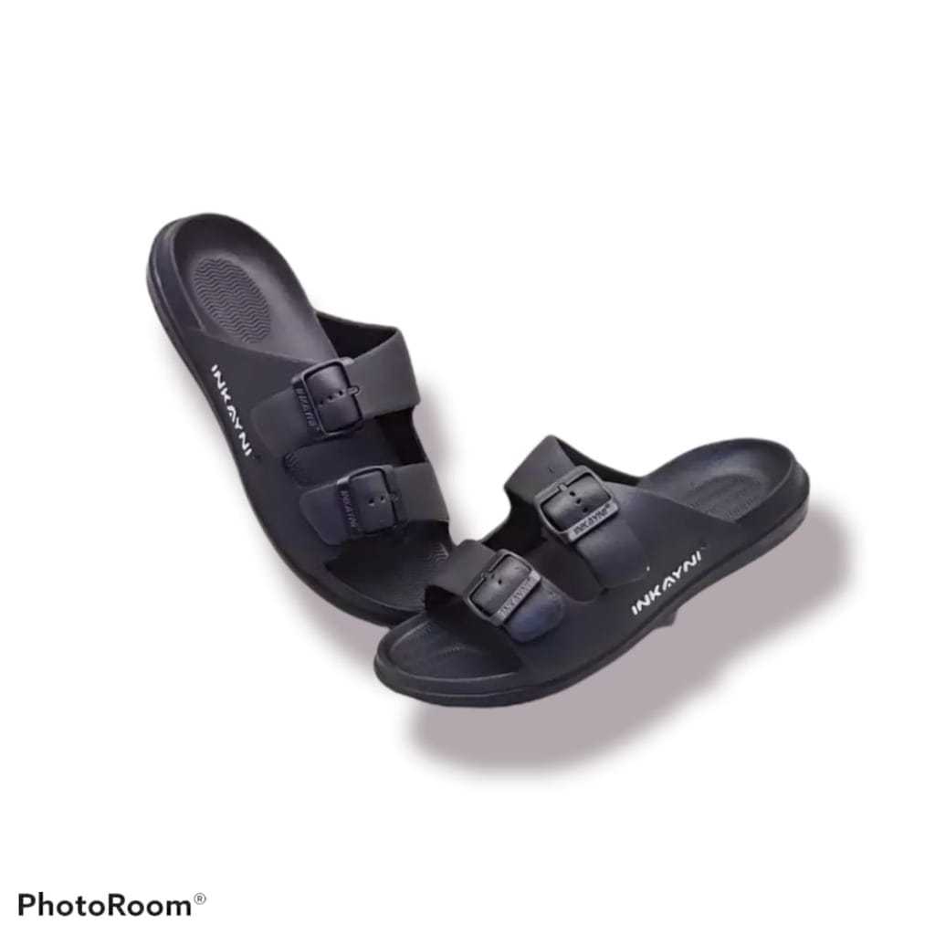 Inkayni Sandal Selop Pria Karet Anti Slip
